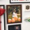 Brown Walnut 23x34 Picture Frame | 23 x 34 Poster Frame | Dark Wooden Photo Frame